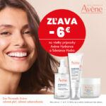 Avene zľava -6€ pri nákupe produktov z rady Hydrance a Tolerance Hydra.